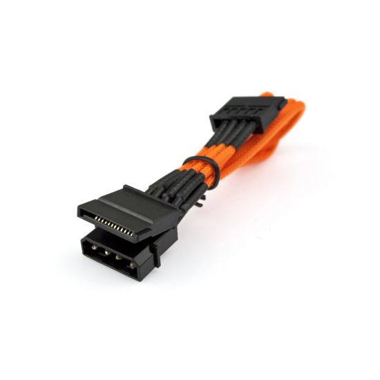 NZXT Premium CB 42SATA - 20cm intern strøm Molex SATA Orange