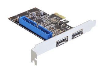DeLOCK PCI Express Card > 2 x external eSATA 6 Gb/s + 1 x internal IDE