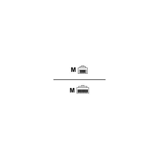 MicroConnect netværkskabel - 3 m - hvid
