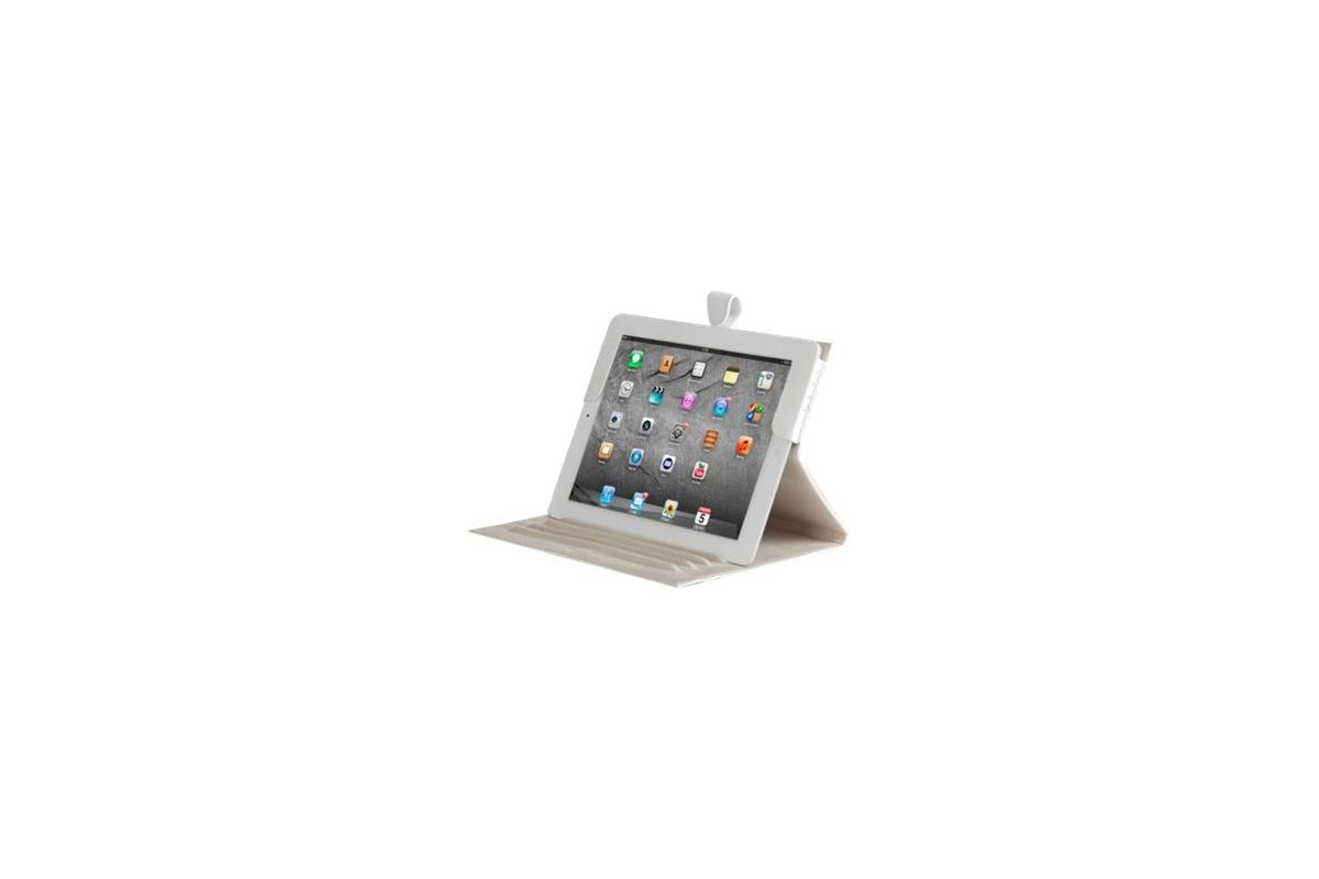 D. Bramante 7.9´´ Folio til iPad mini i Glat hvid Læder