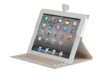 D. Bramante 7.9´´ Folio til iPad mini i Glat hvid Læder