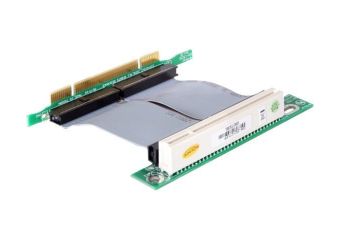 DeLOCK Riser card PCI 32 Bit with flexible cable left insertion