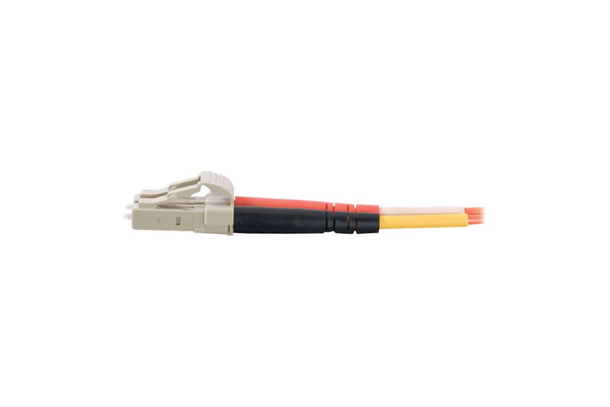C2G LC-LC 50/125 OM2 Duplex Multimode PVC Fiber Optic Cable (LSZH)