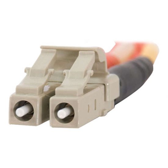 C2G LC-LC 50/125 OM2 Duplex Multimode PVC Fiber Optic Cable (LSZH)