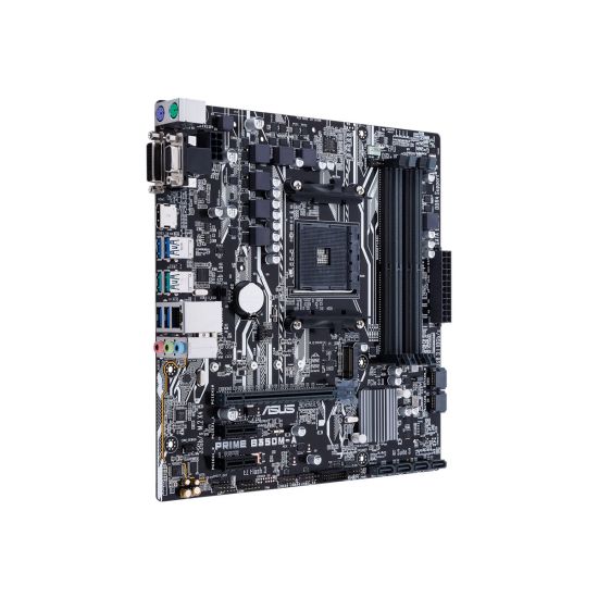 ASUS PRIME B350M-A - bundkort - micro-ATX - Socket AM4 - AMD B350 FCH