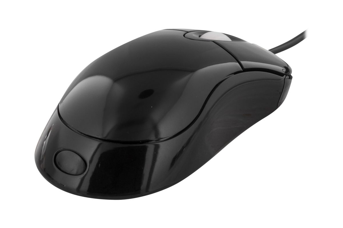 DELTACO Optisk Mus USB Sort