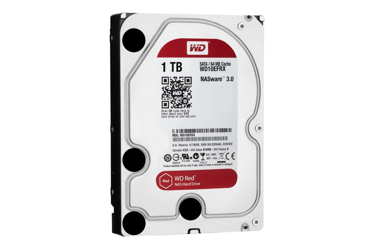 WD Red NAS Hard Drive WD10EFRX - 1TB