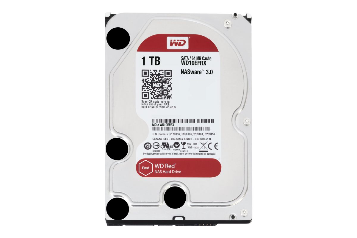 WD Red NAS Hard Drive WD10EFRX - 1TB