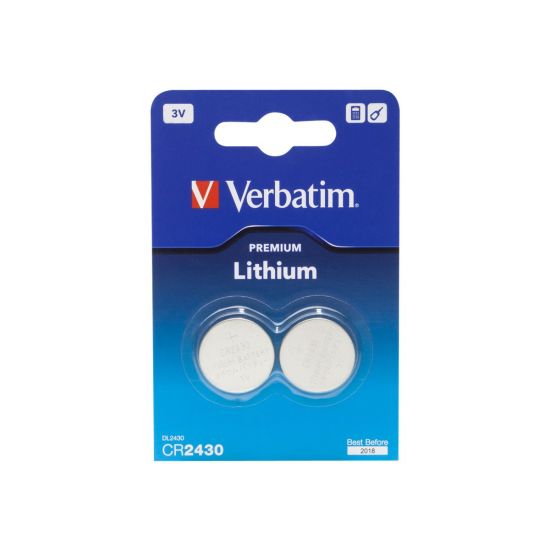 Verbatim batteri 2 x CR2430 Li