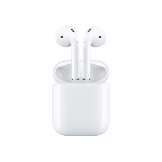 Apple AirPods - sandt trådløse hovedtelefoner med mik.