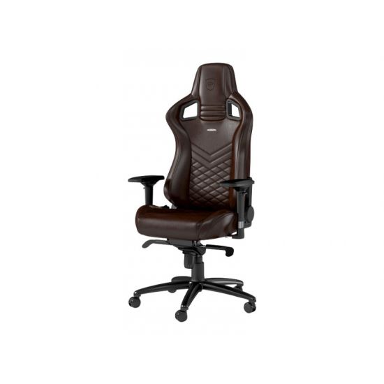 noblechairs EPIC Series Brun/Sort Ægte Læder Gamer Stol