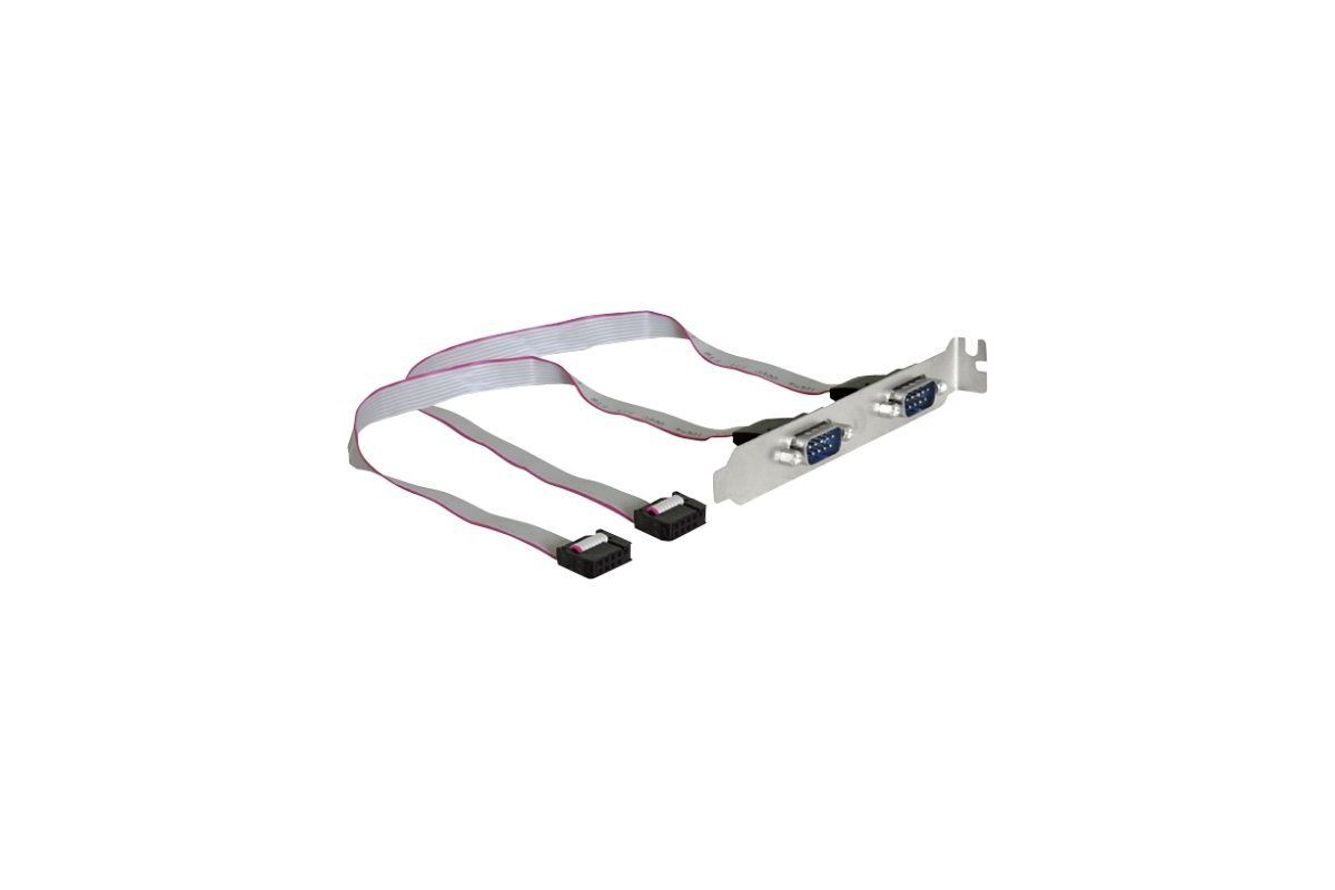 DeLOCK Slotbracket > 2x serial