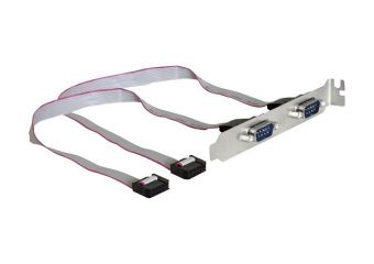 DeLOCK Slotbracket > 2x serial