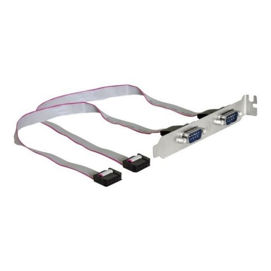 DeLOCK Slotbracket > 2x serial