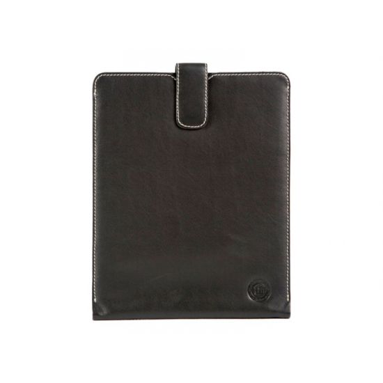 D. Bramante 9.7´´ Slip til iPad 2, 3 og 4 i Glat sort Læder