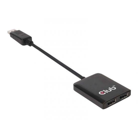 Club 3D SenseVision Multi Stream Transport (MST) Hub CSV-6200 - videosplitter - 2 porte