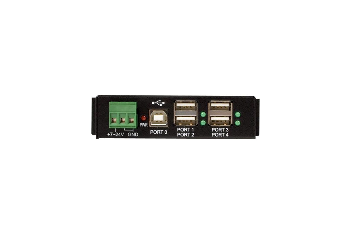 StarTech.com Mountable 4 Port Rugged Industrial USB Hub