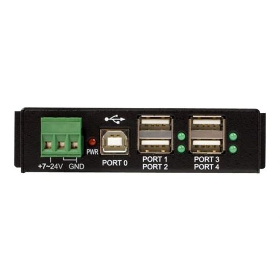 StarTech.com Mountable 4 Port Rugged Industrial USB Hub