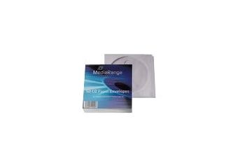 MediaRange Retailpack 50 CD Paperbag with Flagwindow