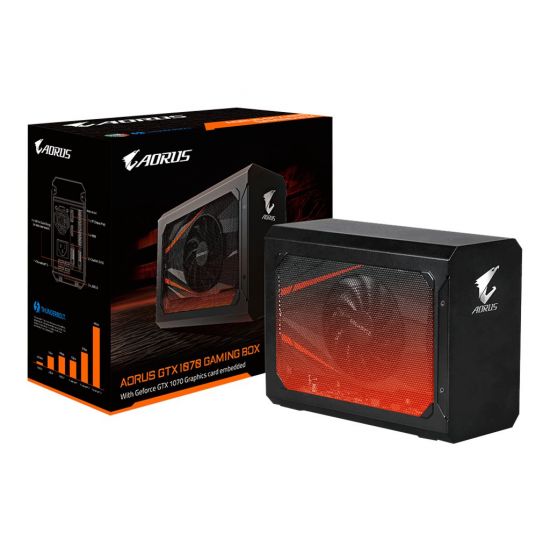 Gigabyte AORUS GTX 1070 Gaming Box - NVIDIA GTX1070 - 8GB GDDR5 - Thunderbolt 3