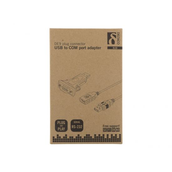 DELTACO UC-232C9 seriel adapter
