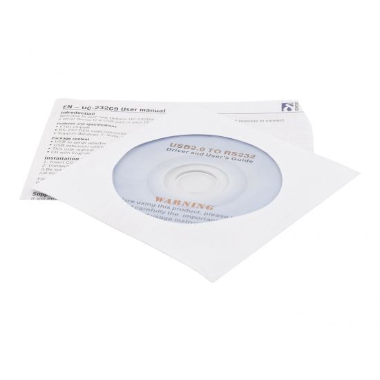 DELTACO UC-232C9 seriel adapter