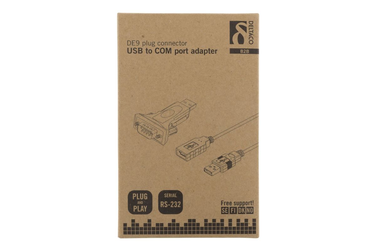 DELTACO UC-232C9 seriel adapter