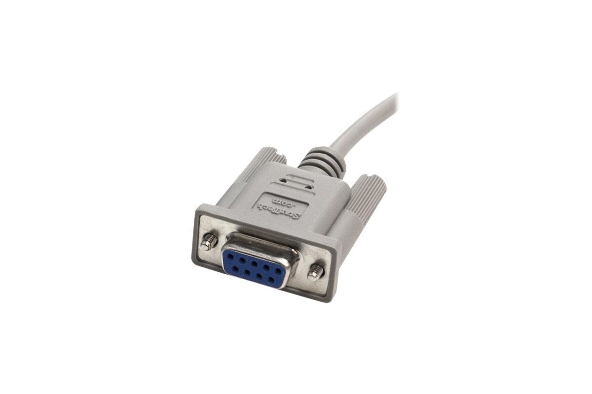 StarTech.com 10' RS232 Serial Null Modem Cable