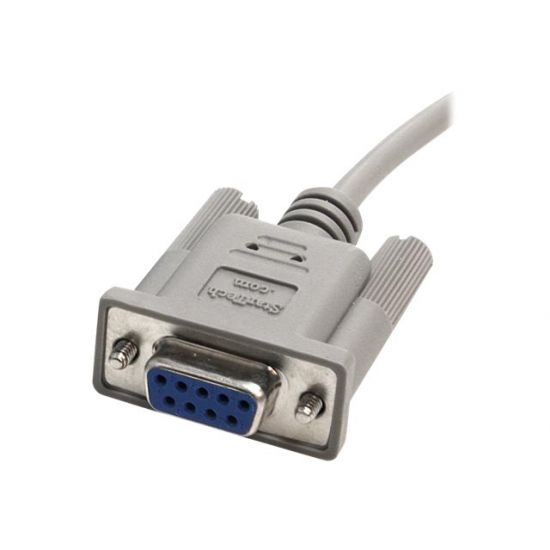 StarTech.com 10' RS232 Serial Null Modem Cable