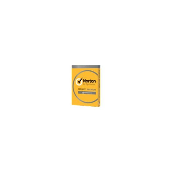 Norton Security Premium (v. 3.0) - abonnementskort (1 år) - op til 10 enheder, 25 GB online lagring