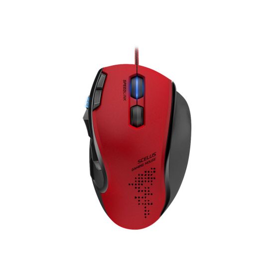 SPEEDLINK SCELUS - mus - USB - sort, rød