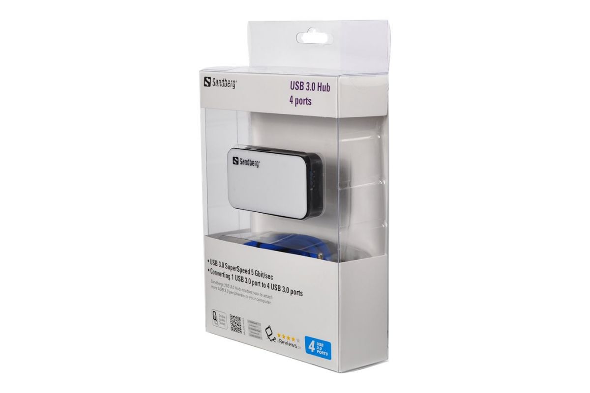 Sandberg USB 3.0 Hub 4 ports