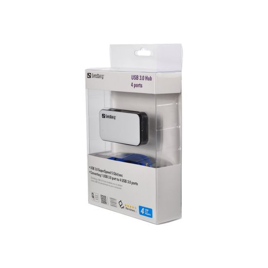 Sandberg USB 3.0 Hub 4 ports