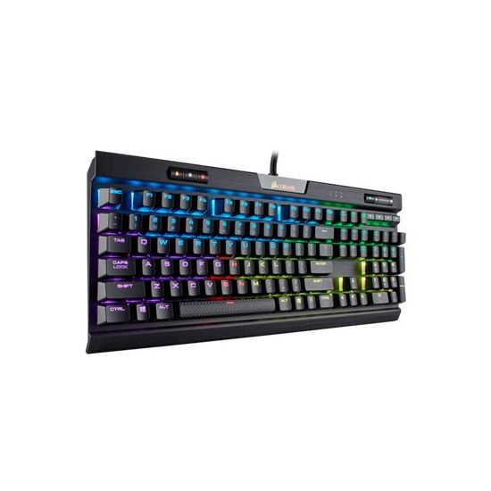 CORSAIR Gaming K70 RGB MK.2 Mechanical - tastatur - Nordisk - Cherry MX Silent