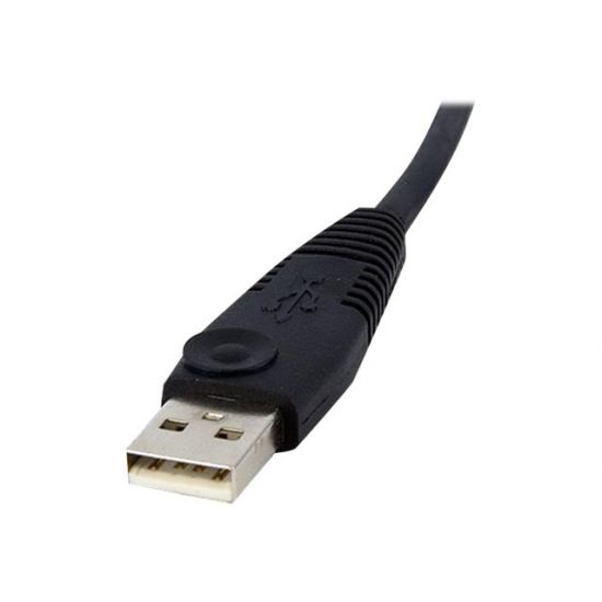 StarTech.com 4-in-1 USB Dual Link DVI-D KVM Switch Cable with Audio and Microphone