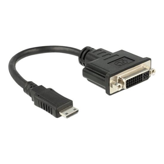 DeLOCK videoadapter - HDMI / DVI - 20 cm