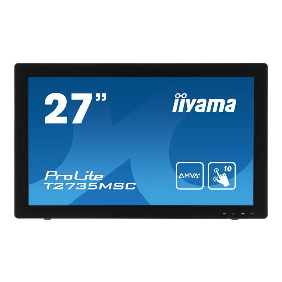 iiyama ProLite T2735MSC-B2 - LED-Skærm 27" A-MVA+ 12ms;5ms