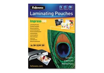 Fellowes Laminating Pouches Impress 100 Micron