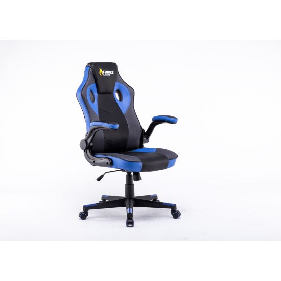 Føniks Gambit Gamer stol Sort/Blå