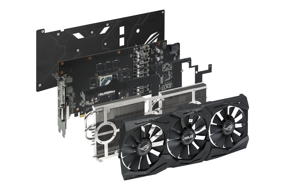 ASUS ROG-STRIX-RX580-O8G-GAMING - AMD Radeon RX580 - 8GB GDDR5