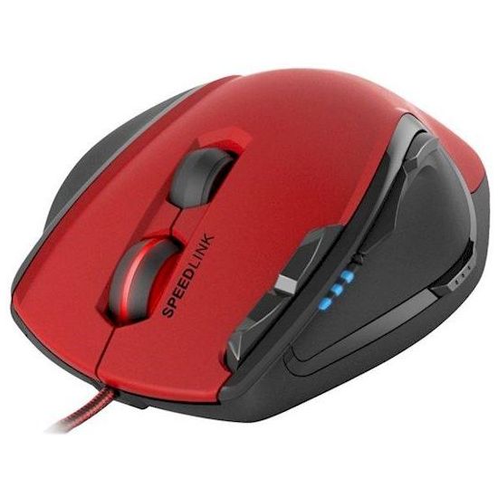 SpeedLink Prime Z-DW Gaming Mouse - USB Rød