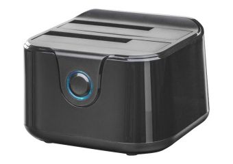 DELTACO Harddiskdock til 2,5", 3,5" harddiske til USB 3.0