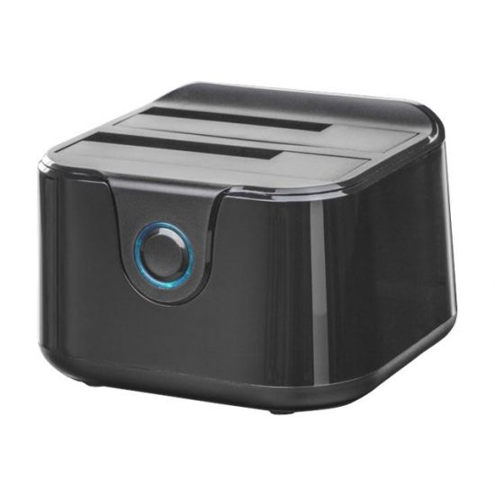 DELTACO Harddiskdock til 2,5", 3,5" harddiske til USB 3.0