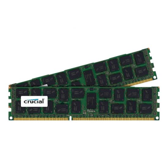 Crucial - 16GB: 2x8GB - DDR3 - 1600MHz - DIMM 240-pin