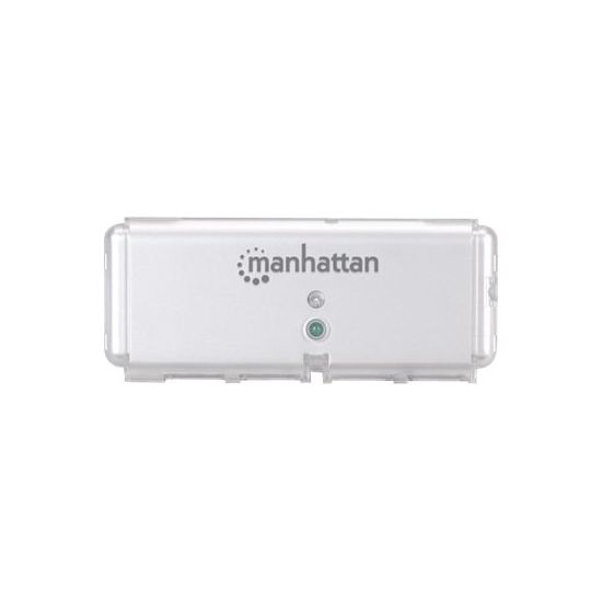 Manhattan Hi-Speed USB 2.0 Pocket Hub - hub - 4 porte