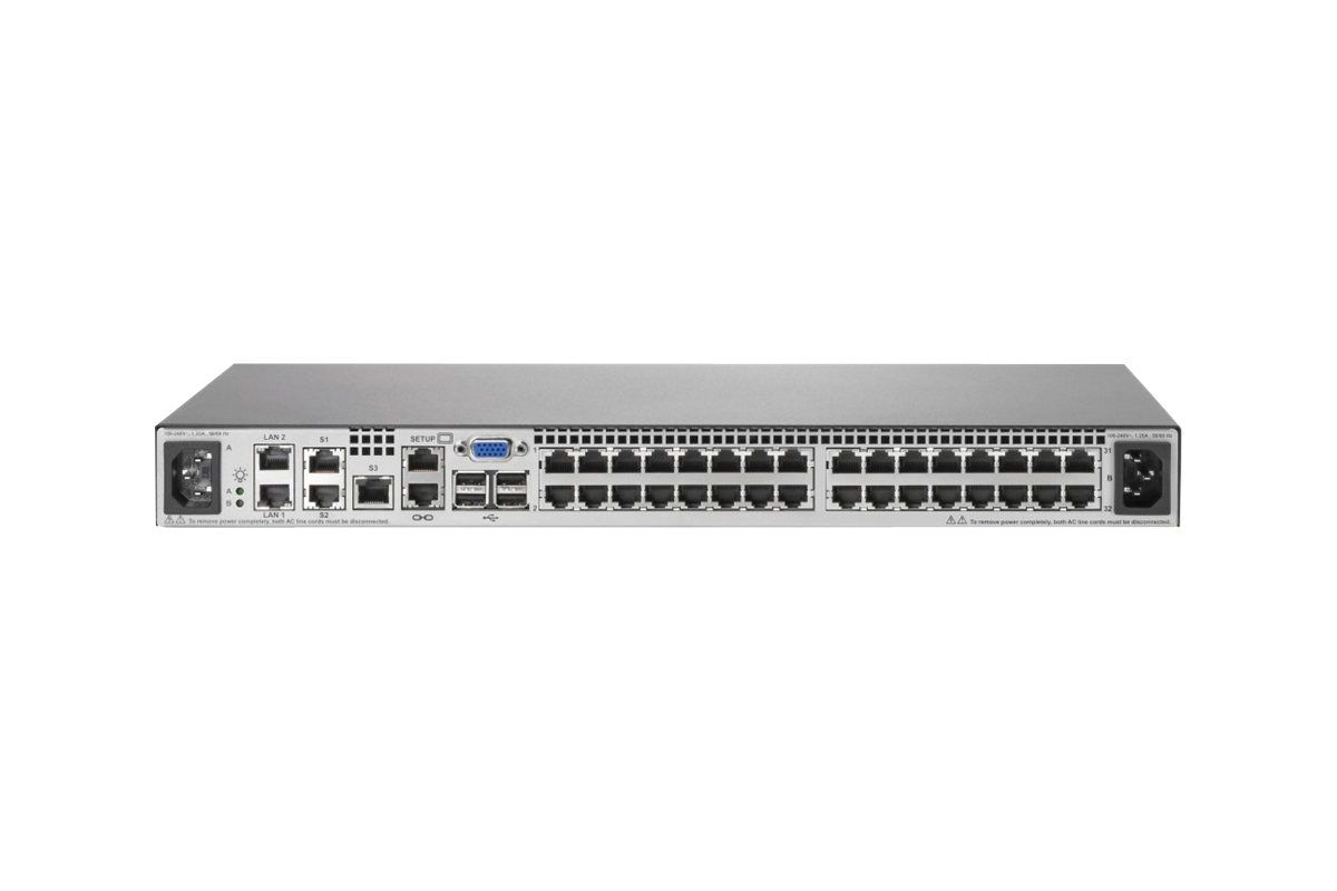 HPE IP Console G2 Switch with Virtual Media and CAC 4x1Ex32