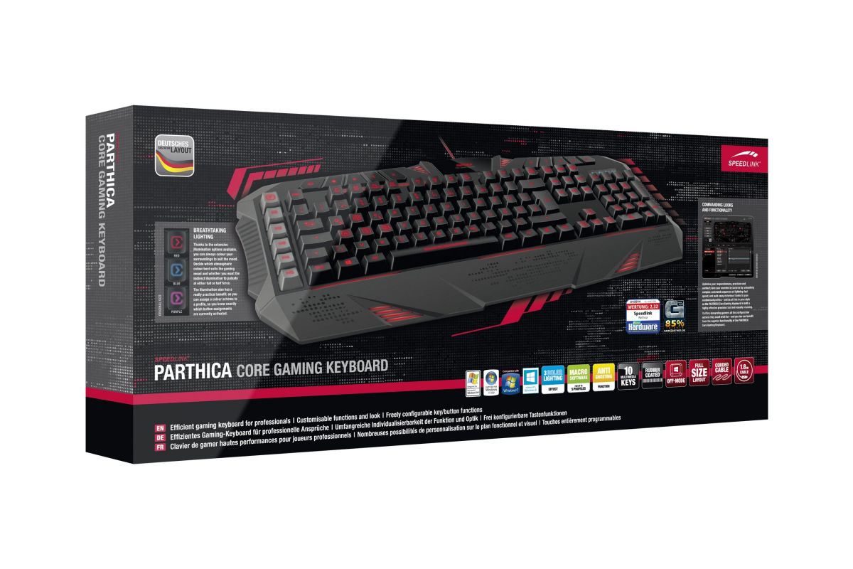 SPEEDLINK Parthica Core Gaming Keyboard