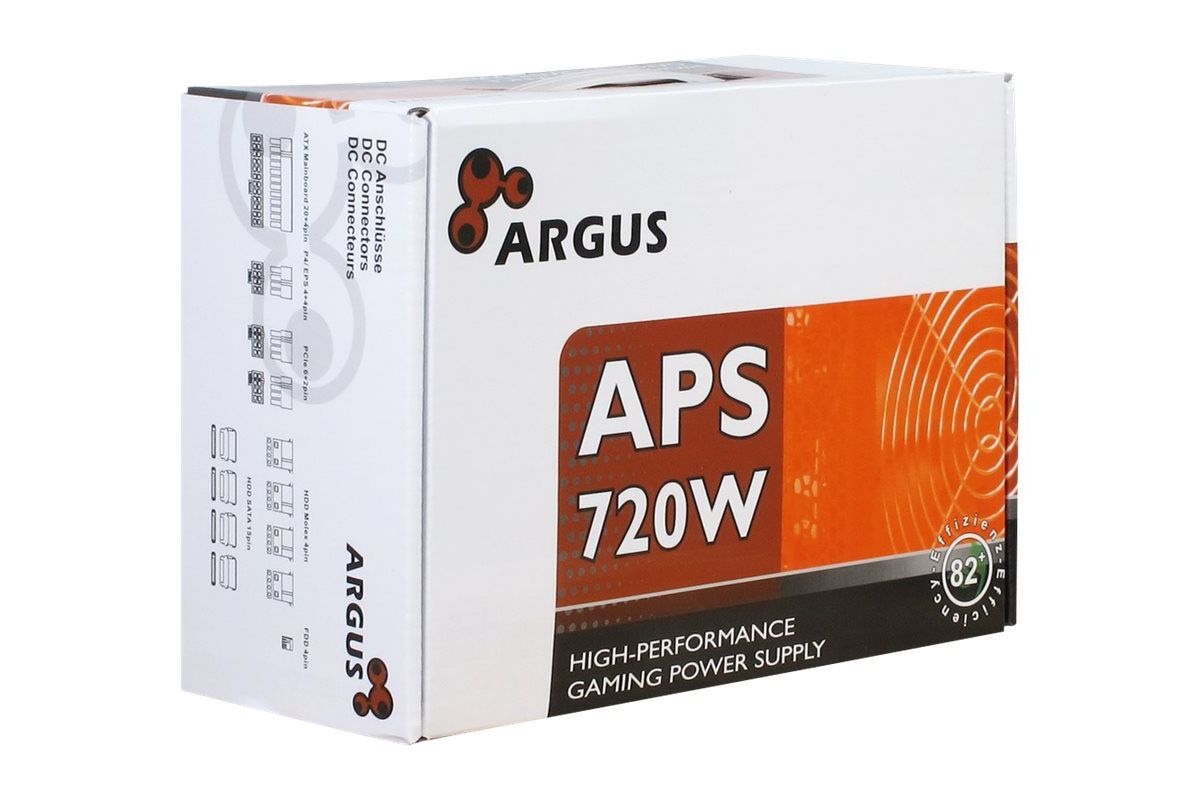 Inter-Tech Argus APS-720W - strømforsyning - 720W