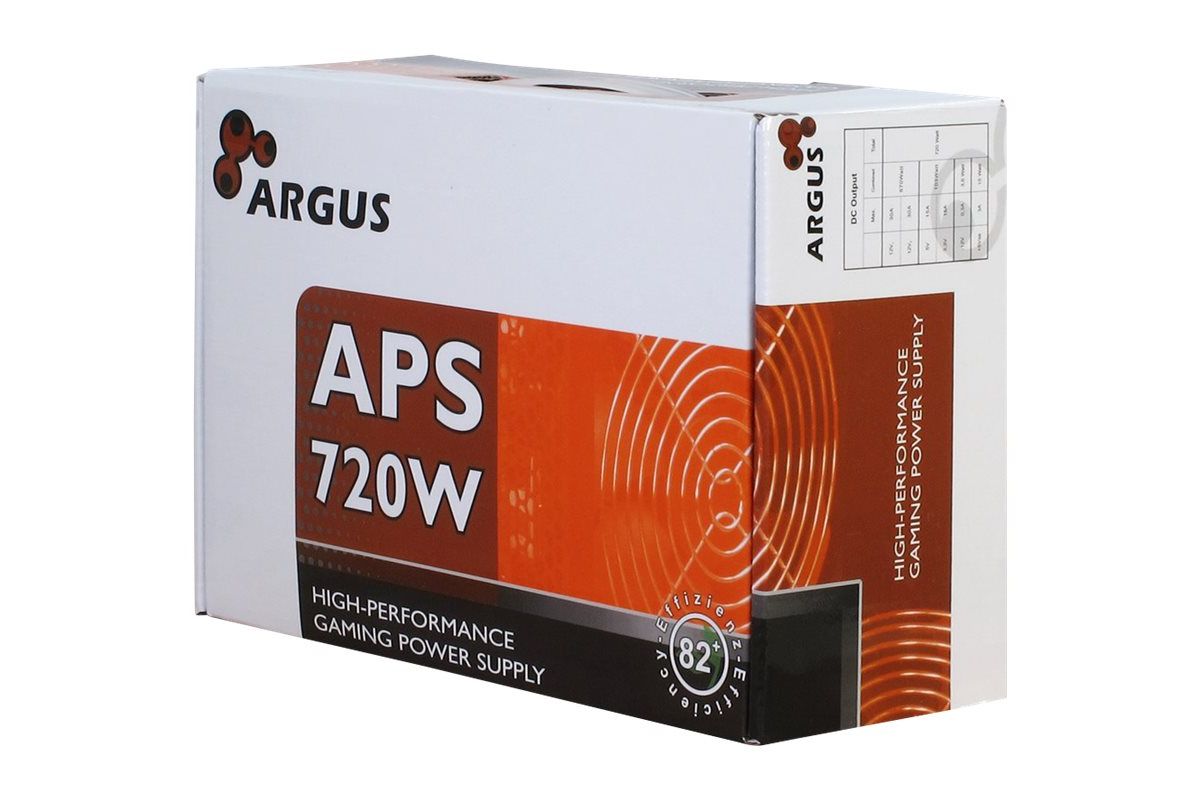 Inter-Tech Argus APS-720W - strømforsyning - 720W