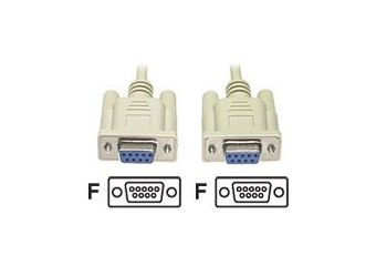 Deltaco nulmodem-kabel